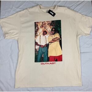 OutKast Rap Hip-Hop Music Beige New Graphic T-shirt - XL